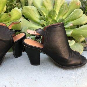 LC Lauren Conrad Women's Peep-Toe Booties